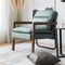 Single Sofa Chair with Extra-Thick Padded Backrest and Seat Cushion